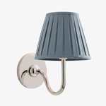Wall Sconce Dimmable Fabric Shade Hardwired Bedside Light
