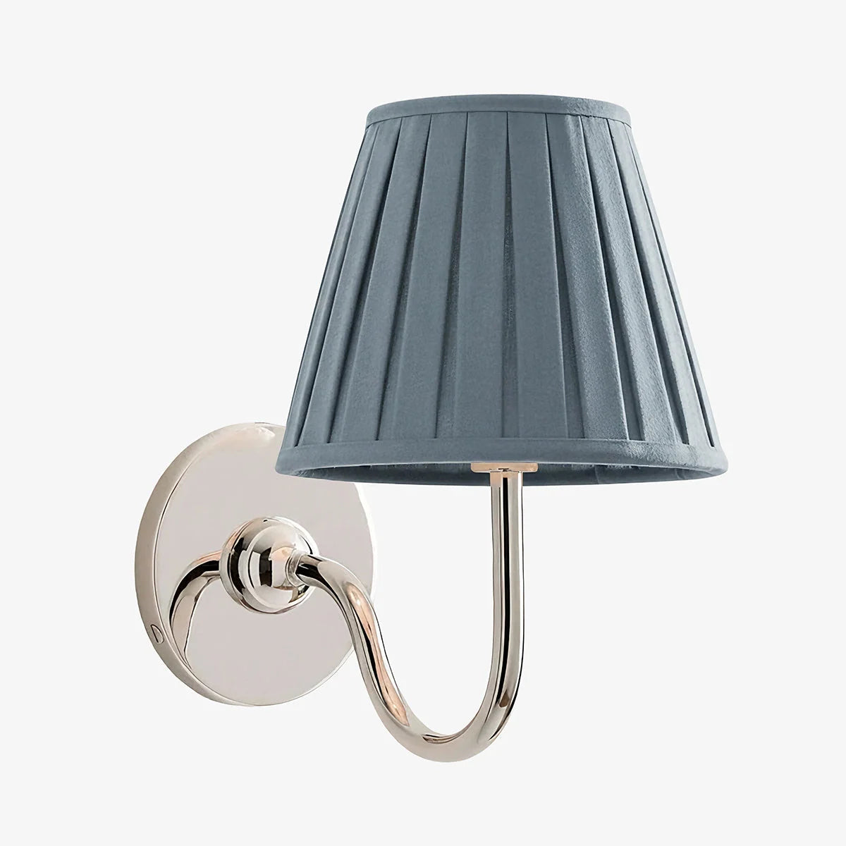 Wall Sconce Dimmable Fabric Shade Hardwired Bedside Light