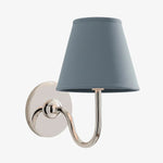 Wall Sconce Dimmable Fabric Shade Hardwired Bedside Light