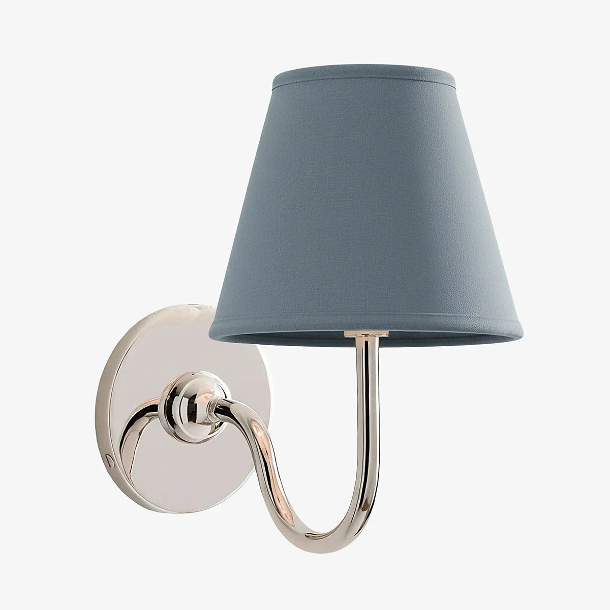 Wall Sconce Dimmable Fabric Shade Hardwired Bedside Light