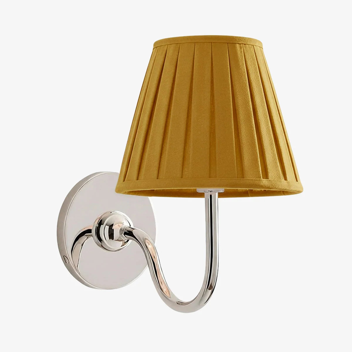 Wall Sconce Dimmable Fabric Shade Hardwired Bedside Light