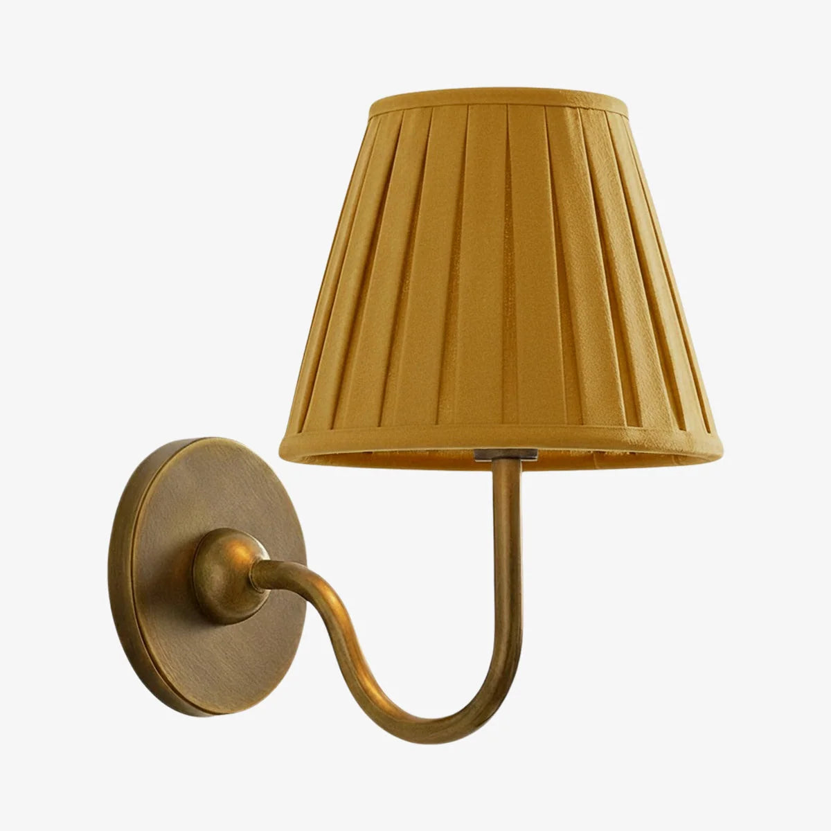 Wall Sconce Dimmable Fabric Shade Hardwired Bedside Light