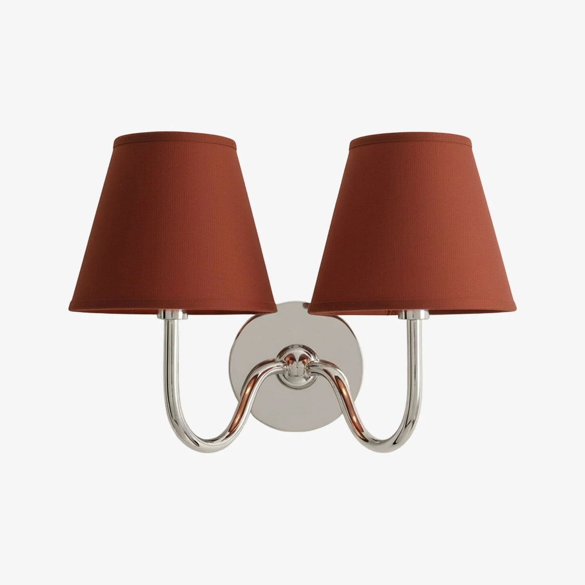 Wall Sconce Dimmable Fabric Shade Hardwired Bedside Light