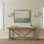 Wall Sconce Dimmable Fabric Shade Hardwired Bedside Light