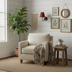Wall Sconce Dimmable Fabric Shade Hardwired Bedside Light