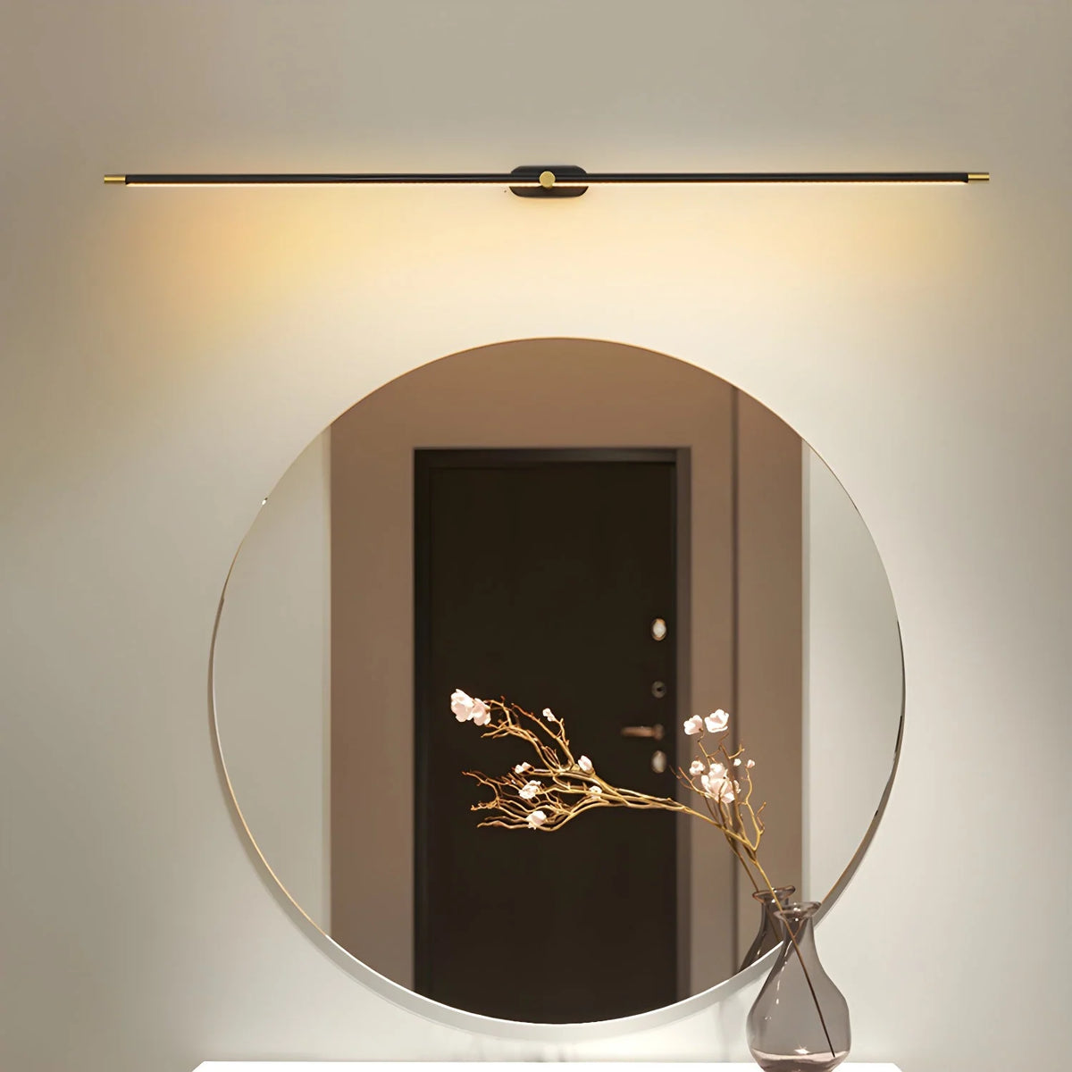 Wall Sconce Slim Linear USB Rechargeable Three-Color Dimmable LED