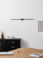 Wall Sconce Slim Linear USB Rechargeable Three-Color Dimmable LED