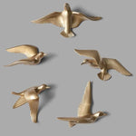 Wall Sculpture Seagull Laser-Engraved Polyresin