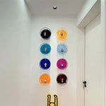 Wall Shelf Acrylic Wall-Mounted or Freestanding 1 L Capacity