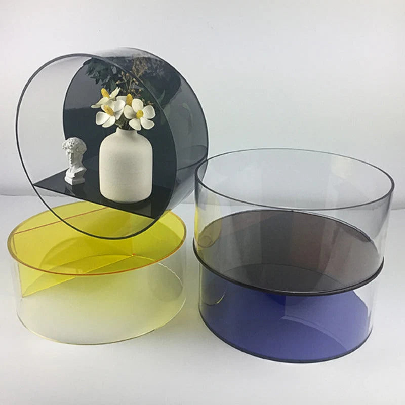 Wall Shelf Acrylic Wall-Mounted or Freestanding 1 L Capacity