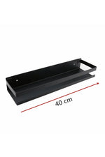 Wall Shelf Metal Wall-Mounted Matte Finish