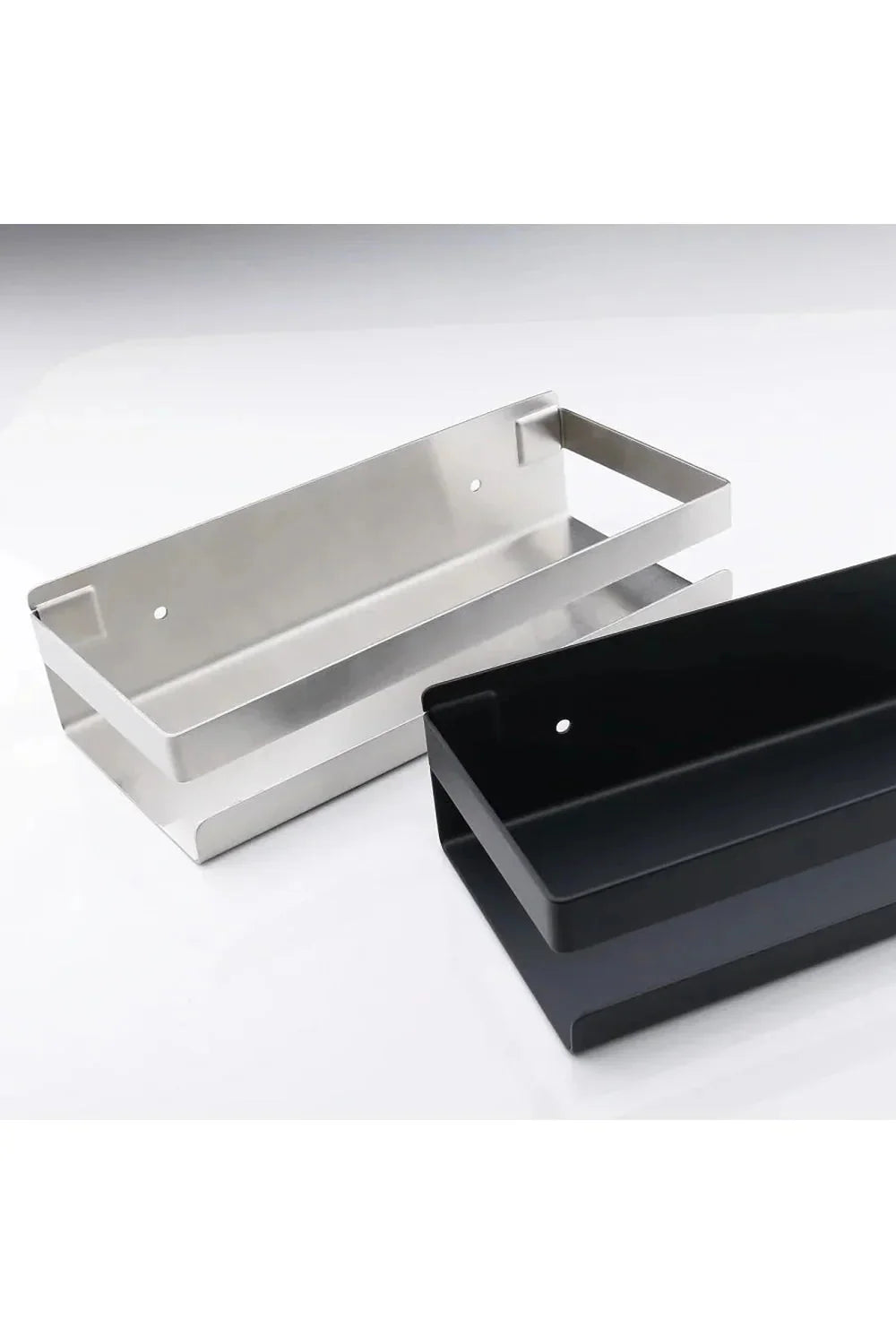 Wall Shelf Metal Wall-Mounted Matte Finish