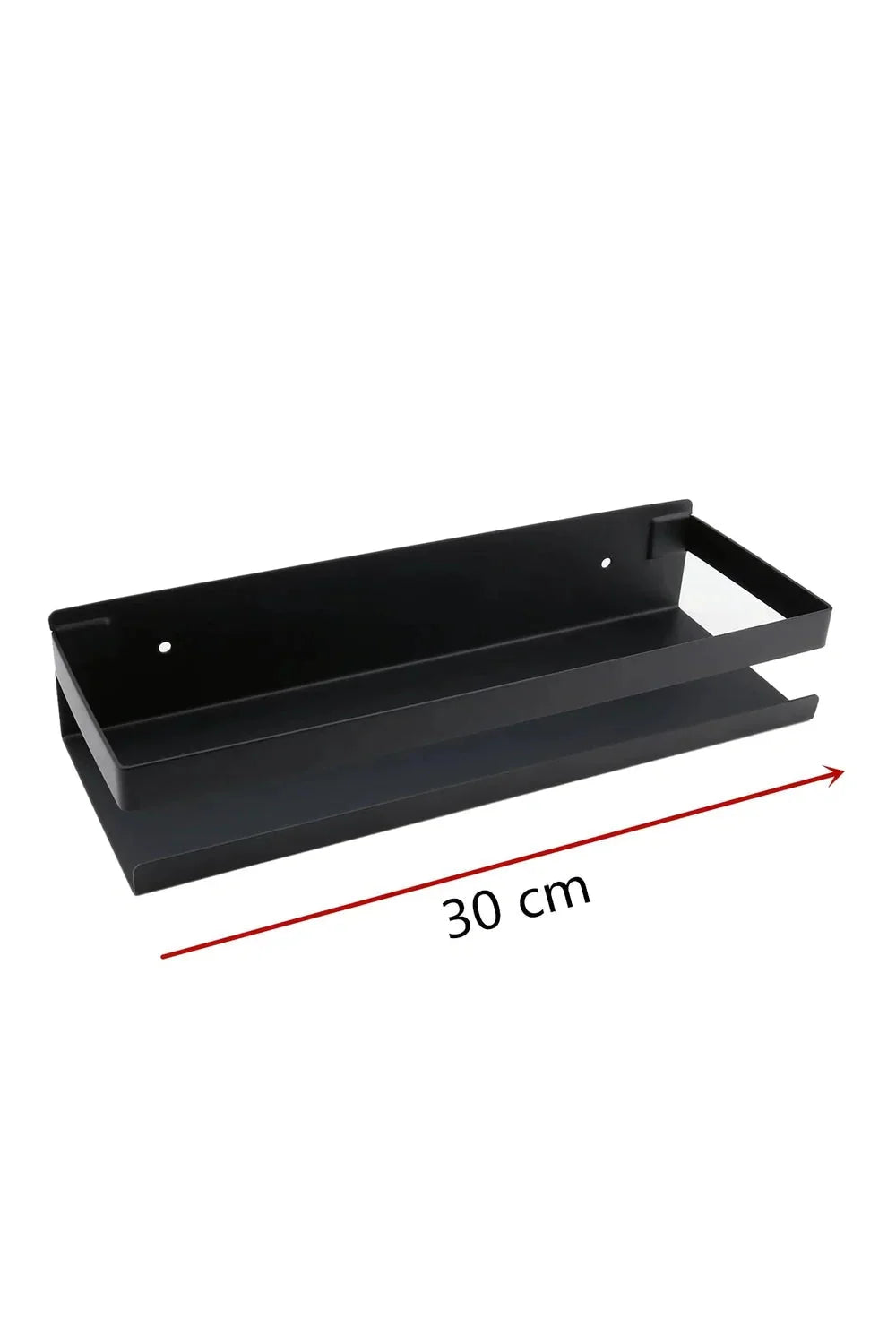 Wall Shelf Metal Wall-Mounted Matte Finish