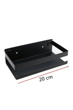 Wall Shelf Metal Wall-Mounted Matte Finish