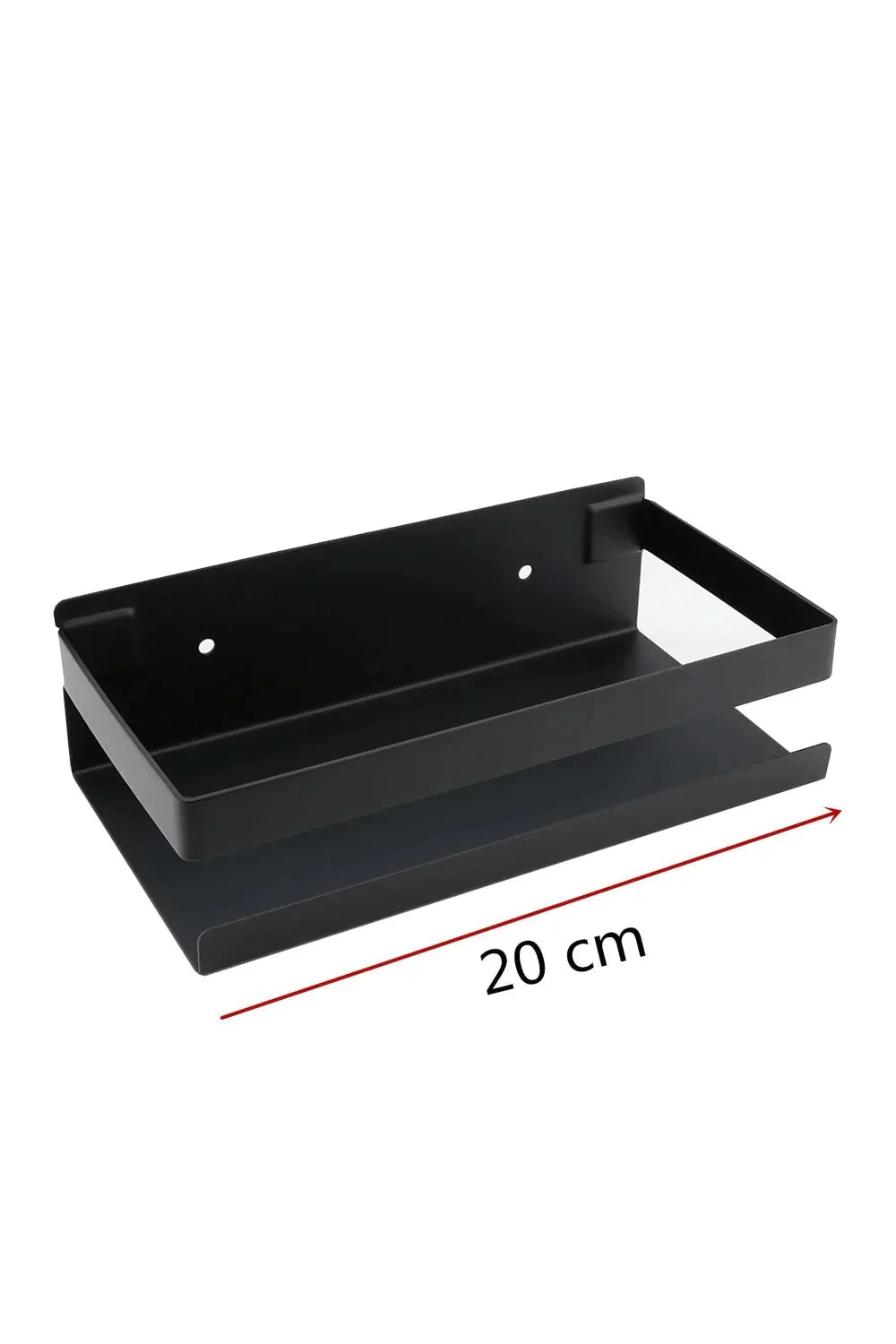 Wall Shelf Metal Wall-Mounted Matte Finish