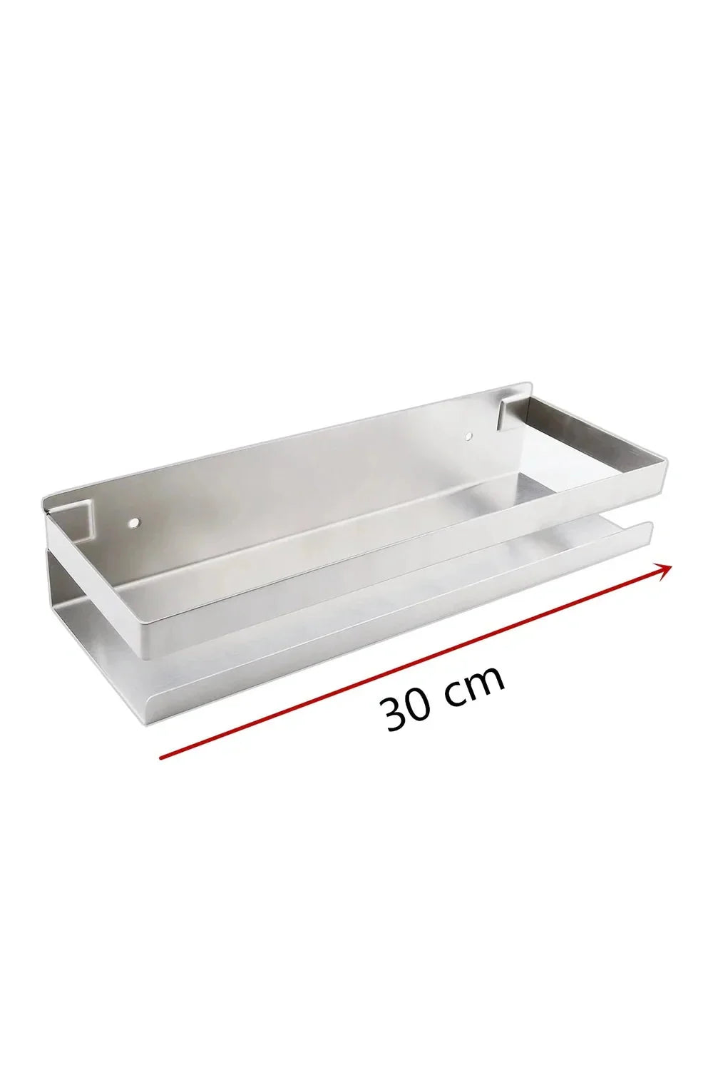 Wall Shelf Metal Wall-Mounted Matte Finish