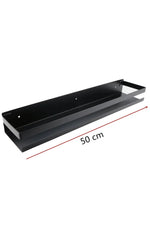 Wall Shelf Metal Wall-Mounted Matte Finish
