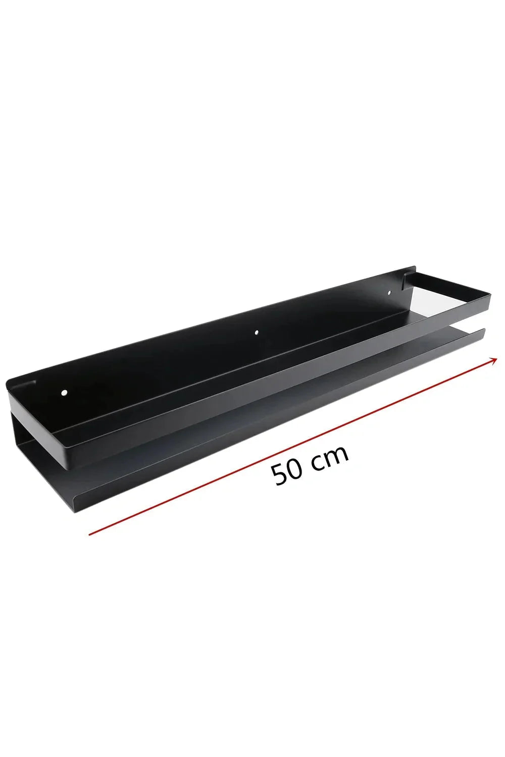 Wall Shelf Metal Wall-Mounted Matte Finish