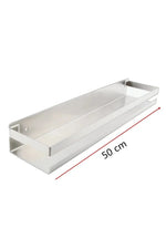 Wall Shelf Metal Wall-Mounted Matte Finish