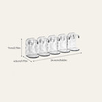 Wall Shelf Organizer No-Drill Adhesive Modular Design