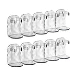 Wall Shelf Organizer No-Drill Adhesive Modular Design