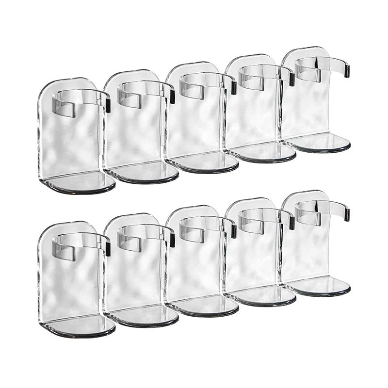 Wall Shelf Organizer No-Drill Adhesive Modular Design