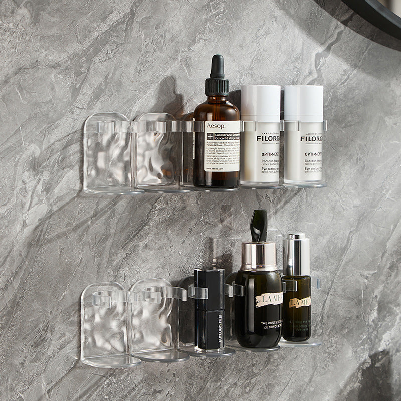Wall Shelf Organizer No-Drill Adhesive Modular Design