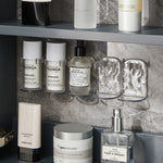 Wall Shelf Organizer No-Drill Adhesive Modular Design