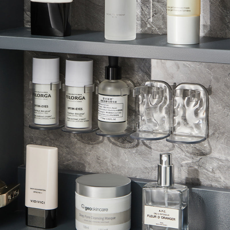 Wall Shelf Organizer No-Drill Adhesive Modular Design
