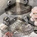 Wall Shelf Organizer Suction Cup Mount Drill-Free
