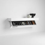 Wall Shelf Solid Wood Concealed Storage Floating Design