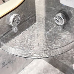 Wall Shelf Suction Cup Mount Drill-Free Space-Saving Storage