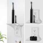 Wall Socket Shelf Space-Saving Cable Management