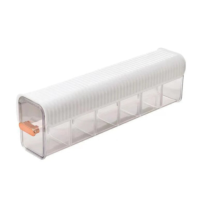 Wall Storage Box Wall-Mounted Transparent Compartments