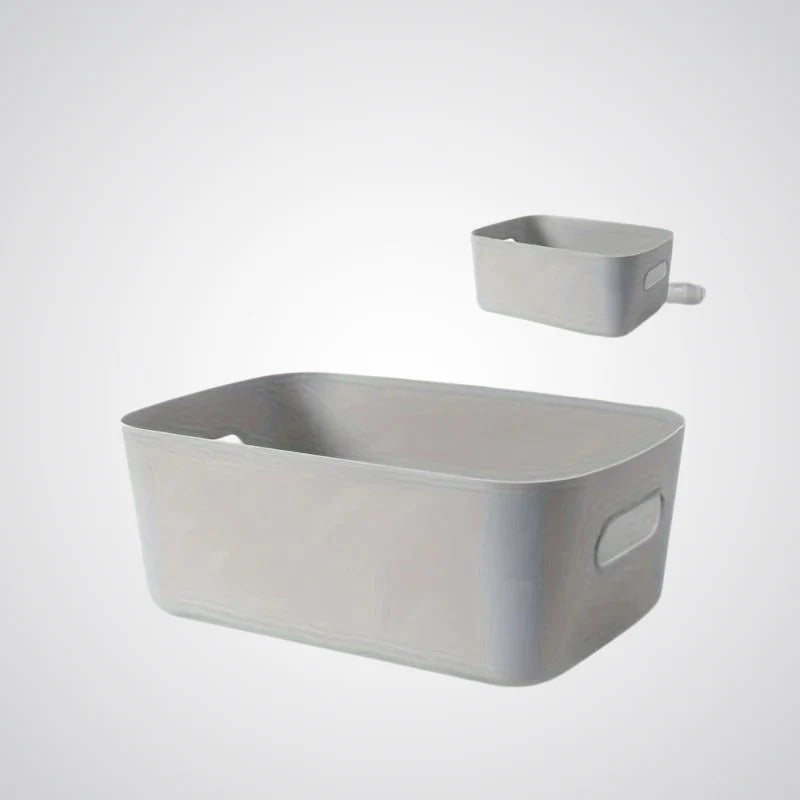 Wall Storage Boxes Wall-Mounted Plastic Set of 10