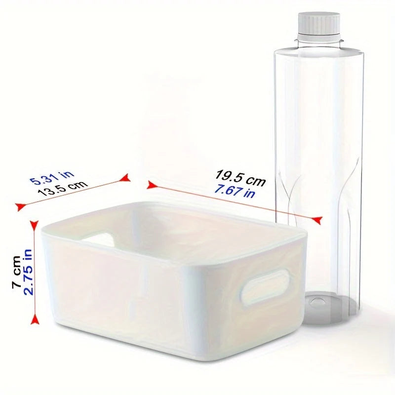 Wall Storage Boxes Wall-Mounted Plastic Set of 10