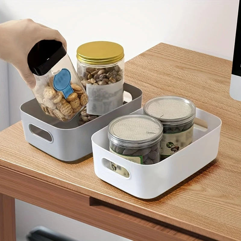 Wall Storage Boxes Wall-Mounted Plastic Set of 10