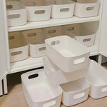 Wall Storage Boxes Wall-Mounted Plastic Set of 10