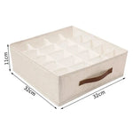 Wardrobe Organizer Foldable Breathable Fabric Compartments