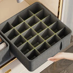 Wardrobe Organizer Foldable Breathable Fabric Compartments