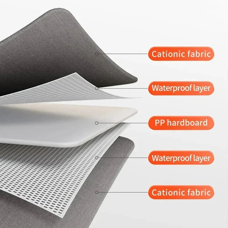 Wardrobe Organizer Foldable Breathable Fabric Compartments