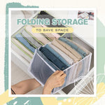 Wardrobe Organizer Foldable Mesh Nylon 2-Pack