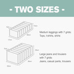 Wardrobe Organizer Foldable Mesh Nylon 2-Pack