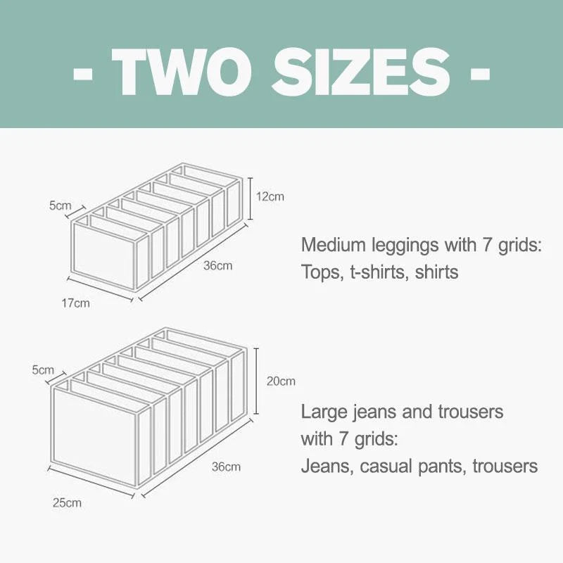 Wardrobe Organizer Foldable Mesh Nylon 2-Pack