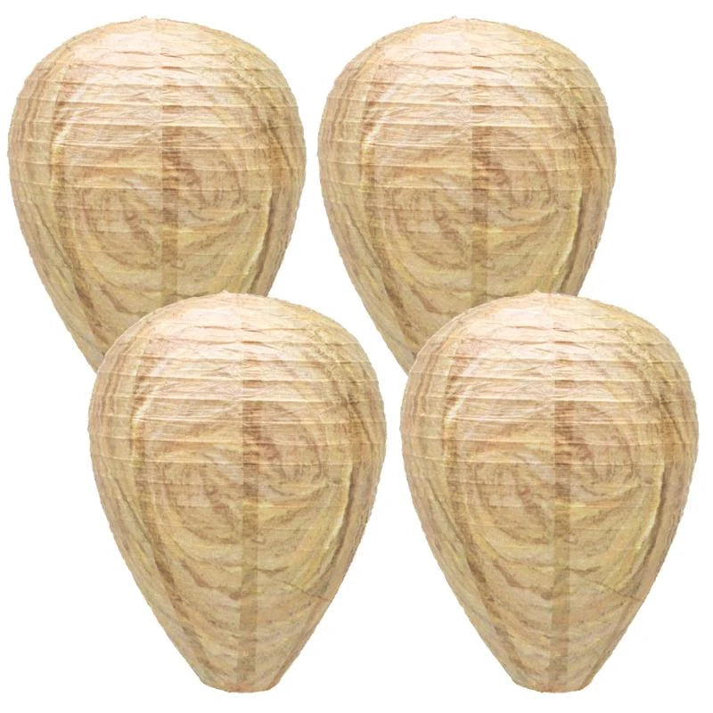 Wasp Decoy Honeycomb Nest Weatherproof Set of 2
