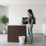 Wastebasket Polypropylene Space-Saving Irregular Shape