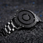Watch Magnetic Ball Display Stainless Steel Mesh Band