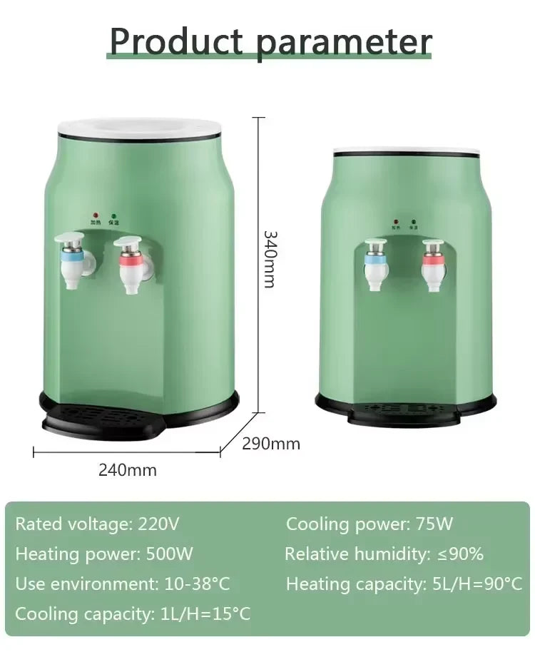 Water Dispenser Hot & Cold Compact Design