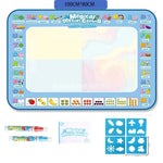 Water Drawing Mat for Kids Reusable Mess-Free Quick-Drying