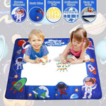 Water Drawing Mat for Kids Reusable Mess-Free Quick-Drying